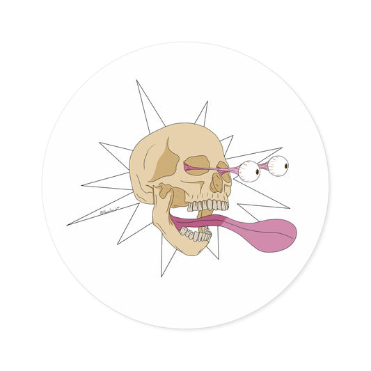 Comic Skull Stickers, Indoor\Outdoor