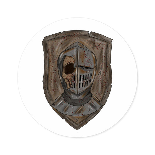 Knight Skull Stickers, Indoor\Outdoor