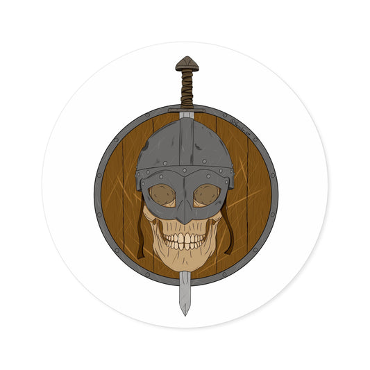 Viking Skull Stickers, Indoor\Outdoor