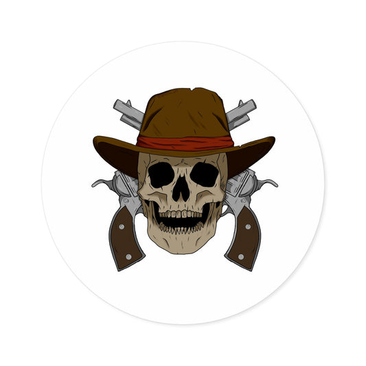 Cowboy Skull Stickers, Indoor\Outdoor